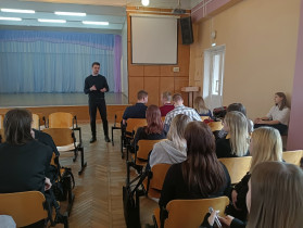 Встреча с представителем Санкт-Петербургского Гуманитарного Университета Профсоюзов.